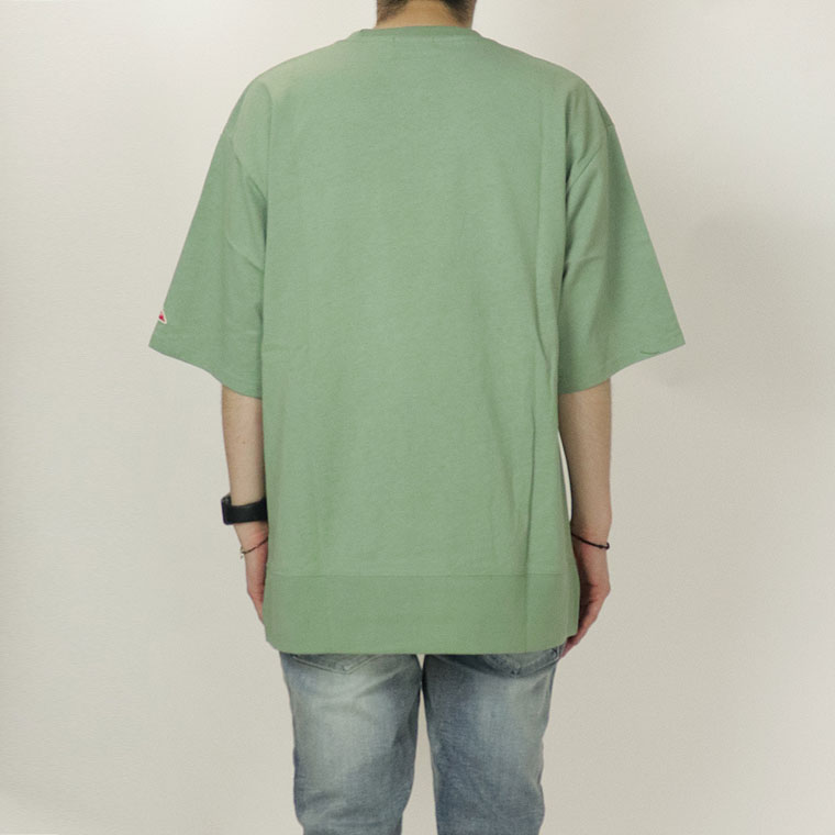 CAMスリットリブポケット半袖T(ペア対応)