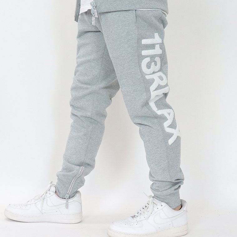 【1PIU】SHINING STONE LONG PANTS