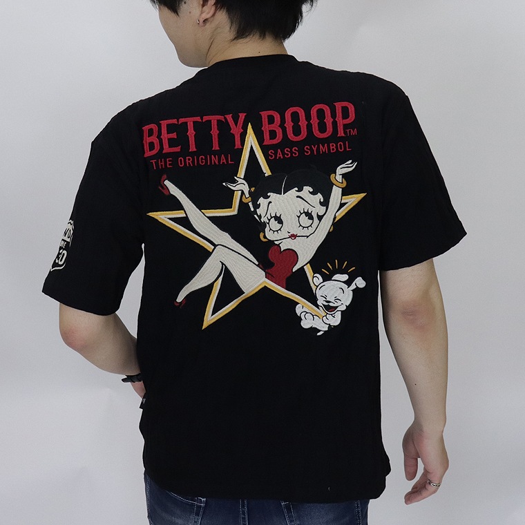 【BETTYコラボ】ジャガード天竺半袖Tシャツ スタードレス