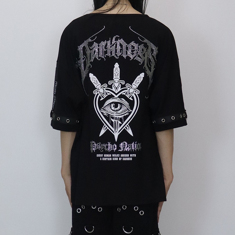 【PSYCHONATION】アイコンストーンBIGシルエットTシャツ