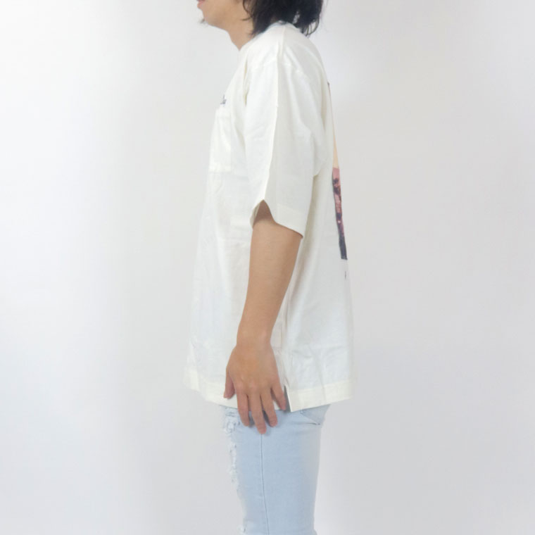 風景貼付BIG半袖Tシャツ(ペア対応)