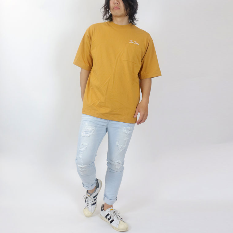 風景貼付BIG半袖Tシャツ(ペア対応)