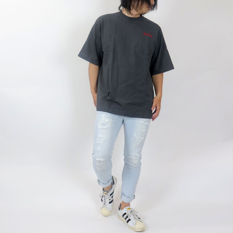 風景貼付BIG半袖Tシャツ(ペア対応)