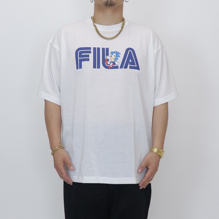SALE【FILA】×SEGAロゴプリントS/S TEE