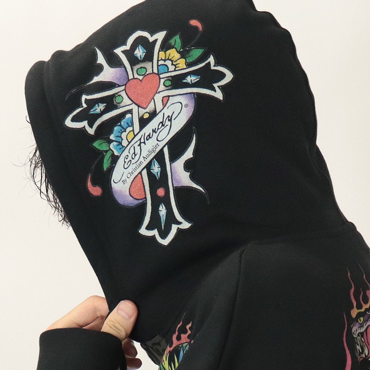 Ed Hardy】裏毛ZIPパーカー | 店舗から探す,5号店,トップス | lax