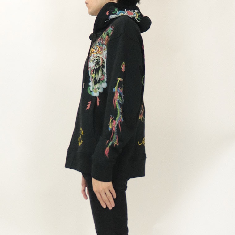 【Ed Hardy】裏毛ZIPパーカー