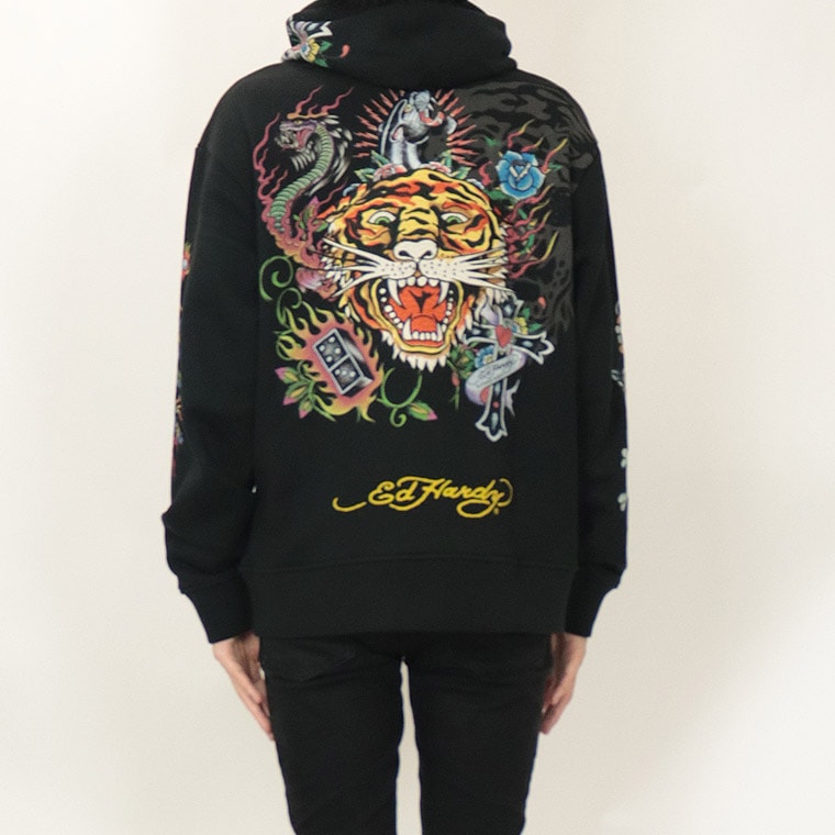 Ed Hardy】裏毛ZIPパーカー | 店舗から探す,5号店,トップス | lax