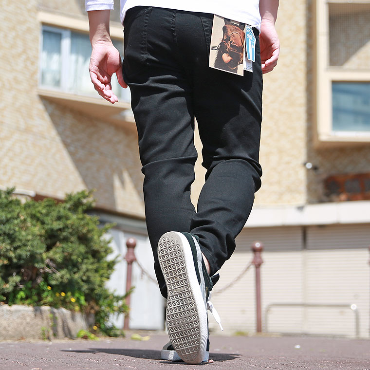 【BIG JOHN】日本製ストレッチキャロットレッグパンツ