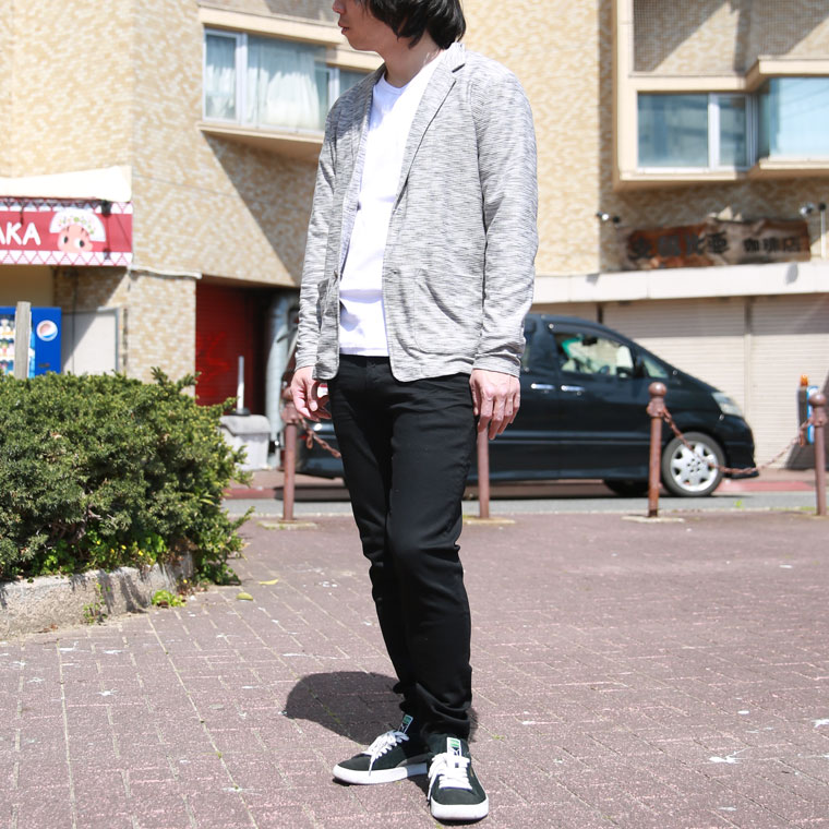 【BIG JOHN】日本製ストレッチキャロットレッグパンツ