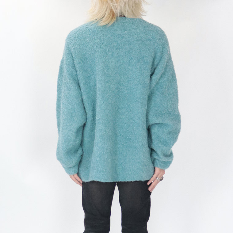 ラスワンSALE【ANTIBAL】コンチョ釦モコモコカーディガン(アメカジ・サーフ系