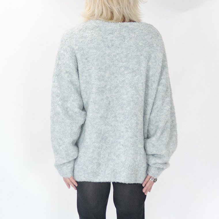 ラスワンSALE【ANTIBAL】コンチョ釦モコモコカーディガン(アメカジ・サーフ系