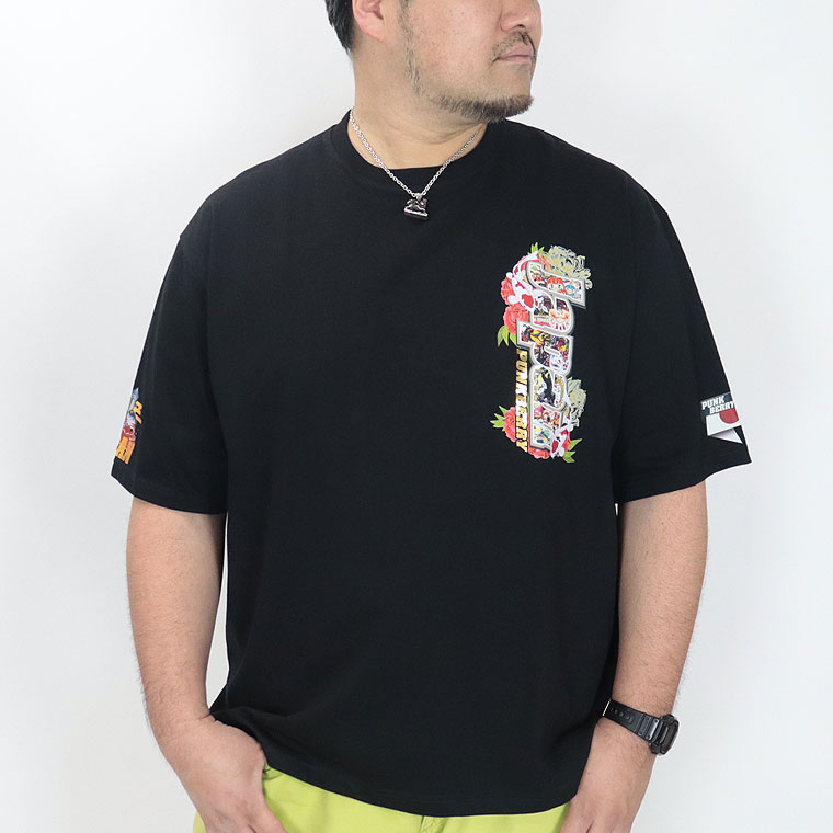 【大きいサイズ＆レギュラーサイズ】日本のお土産 Japan (日本)プリントJapaneseTシャツ M L XL XXL（3L） XXXL（4L） XXXXL（5L）