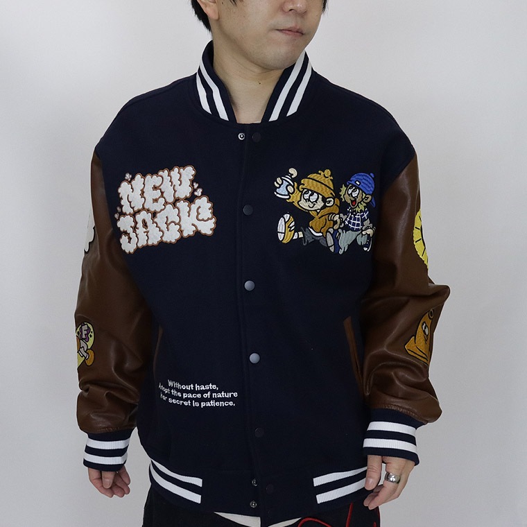 【NEW JACK】GOOD FRIENDSスタジアムジャケット