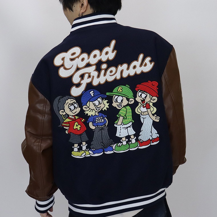 NEW JACK】GOOD FRIENDSスタジアムジャケット | アイテムから探す