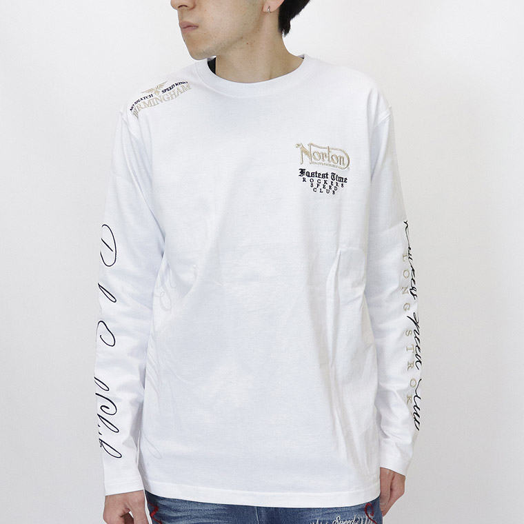 【NORTON】ゴールド刺繍MAXロンT