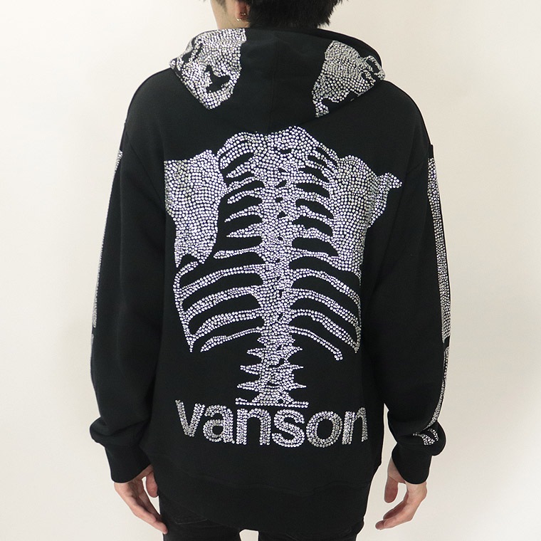 【VANSON】50TH 裏毛ZIPパーカー