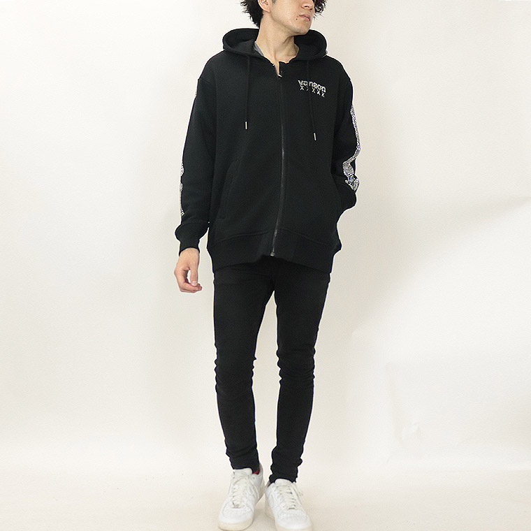 【VANSON】50TH 裏毛ZIPパーカー