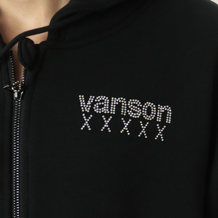 【VANSON】50TH 裏毛ZIPパーカー