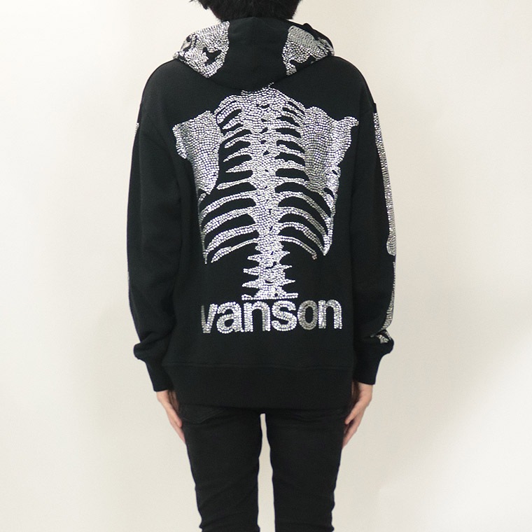 【VANSON】50TH 裏毛ZIPパーカー