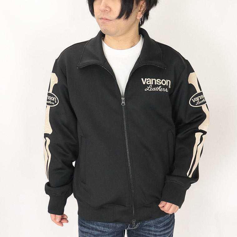VANSON】ロゴ刺繍トラックジャケット | 店舗から探す,5号店,ジャケット