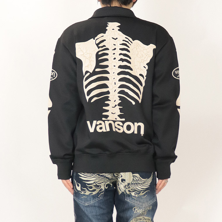 VANSON】ロゴ刺繍トラックジャケット | アイテムから探す,ジャケット