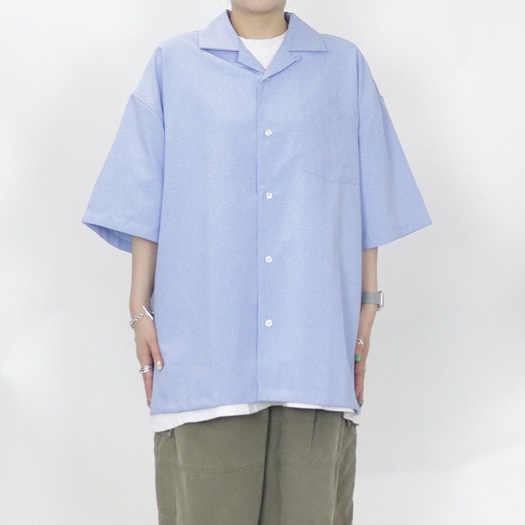 ヒゲサガラ刺繍半袖シャツ