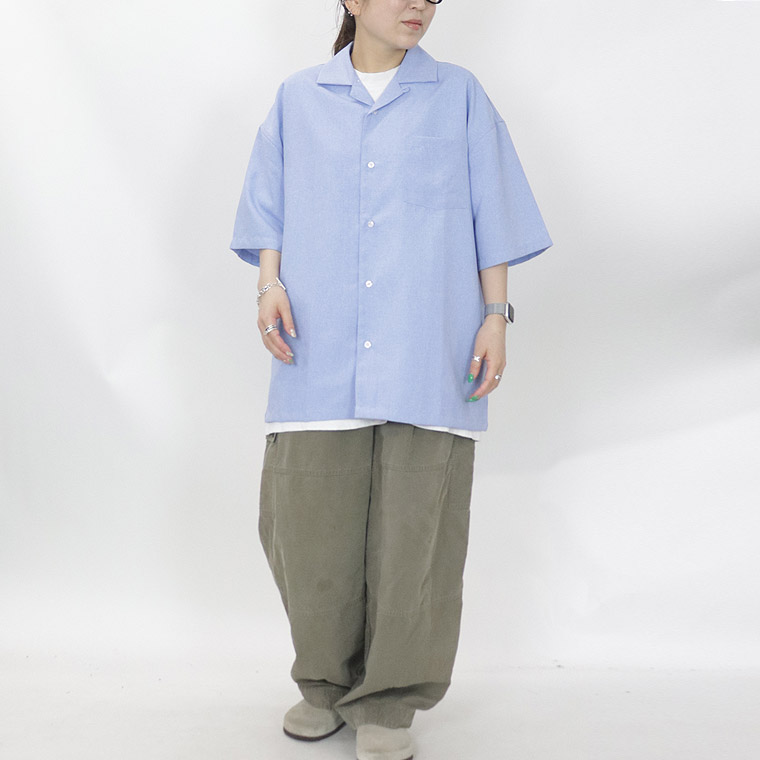 ヒゲサガラ刺繍半袖シャツ