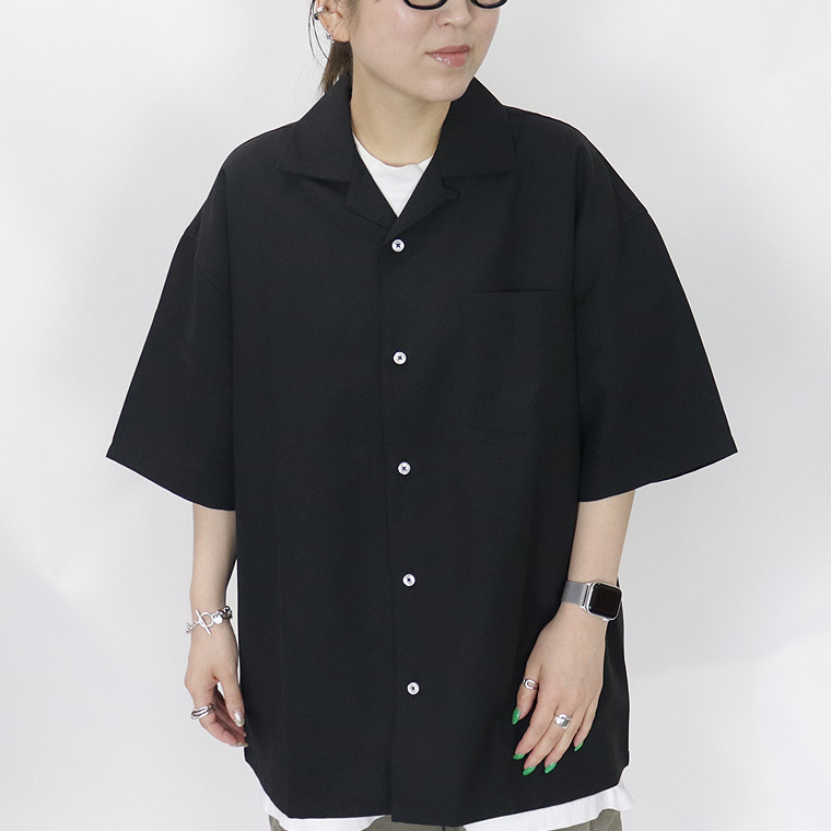 ヒゲサガラ刺繍半袖シャツ