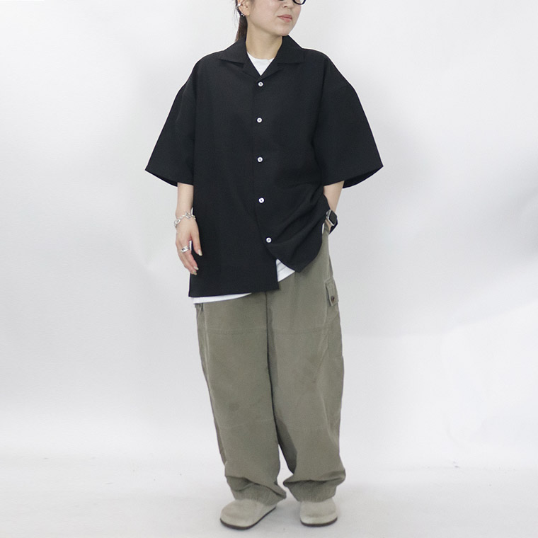 ヒゲサガラ刺繍半袖シャツ