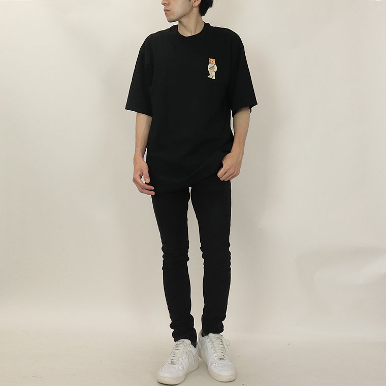 SALE【SOE】ベアバックプリント半袖Tシャツ