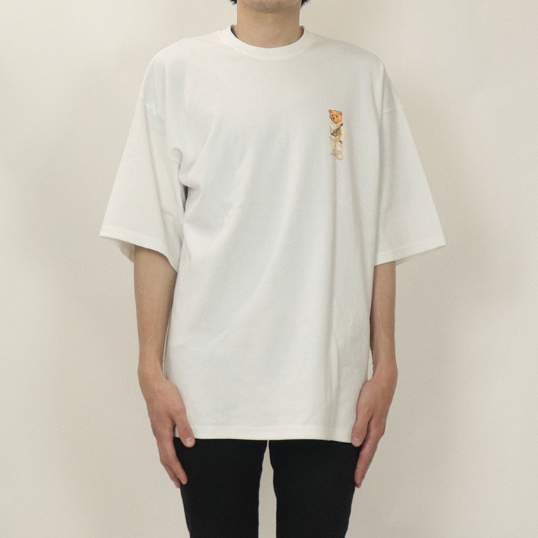 SALE【SOE】ベアバックプリント半袖Tシャツ