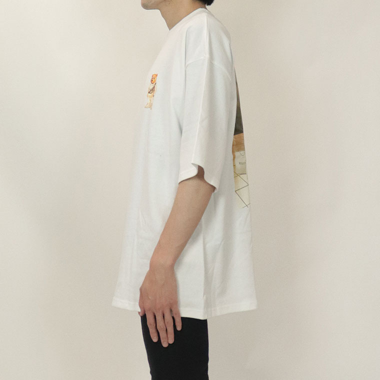 SALE【SOE】ベアバックプリント半袖Tシャツ