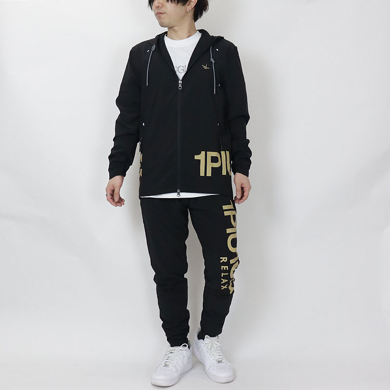 【1PIU】TRAINER LOGO LONG PANTS