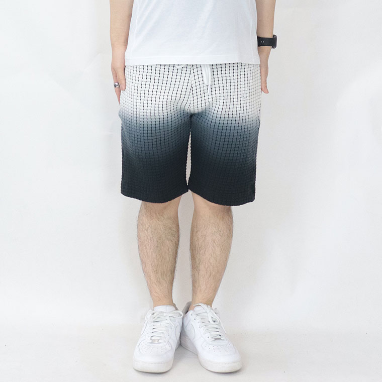 【1PIU】TIE DYE WAFFLE SHORT PANTS