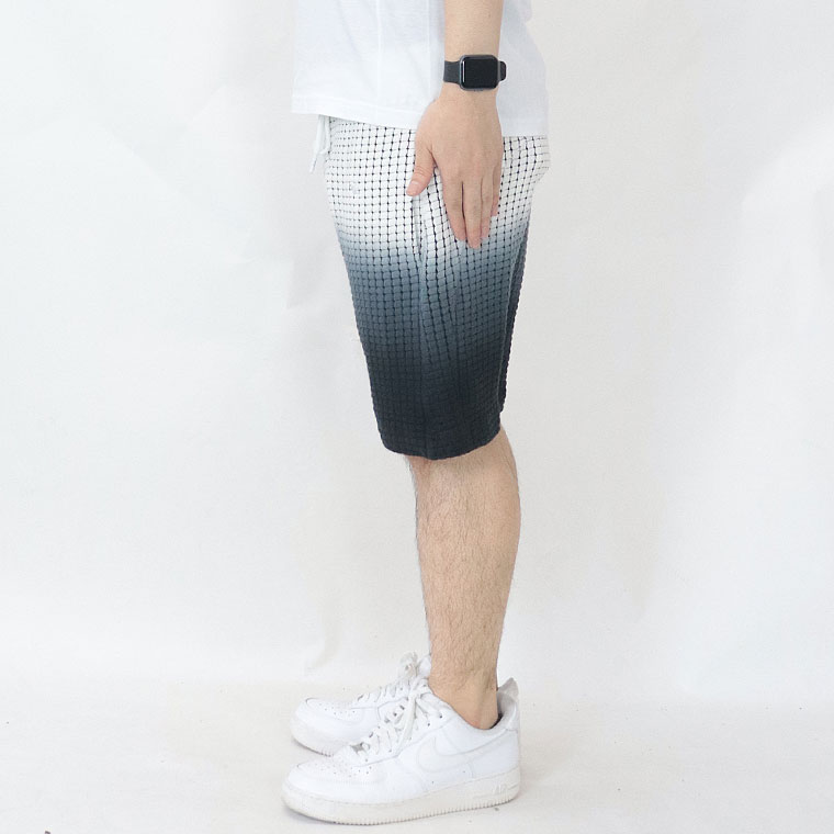 【1PIU】TIE DYE WAFFLE SHORT PANTS