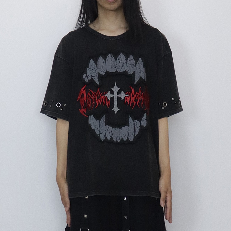 ＼数量限定３０％ＯＦＦ／【PSYCHONATION】ハングハトメBIGシルエットＴシャツ