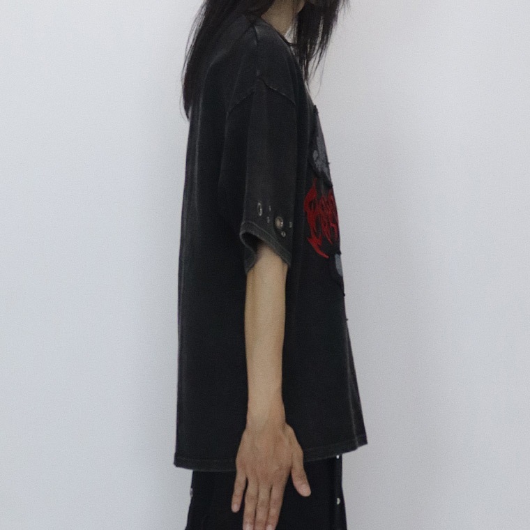 ＼数量限定３０％ＯＦＦ／【PSYCHONATION】ハングハトメBIGシルエットＴシャツ
