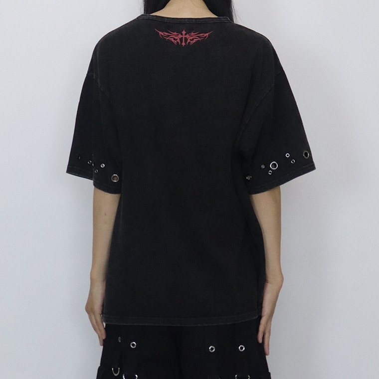 ＼数量限定３０％ＯＦＦ／【PSYCHONATION】ハングハトメBIGシルエットＴシャツ