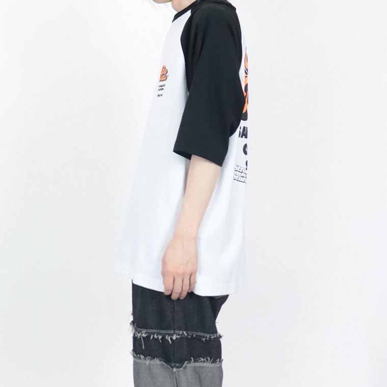 夏物新作【BEN DAVIS(ベンデイビス)】ラグラン半袖Tシャツ/70年代プリント(ペアルック・アメカジ系