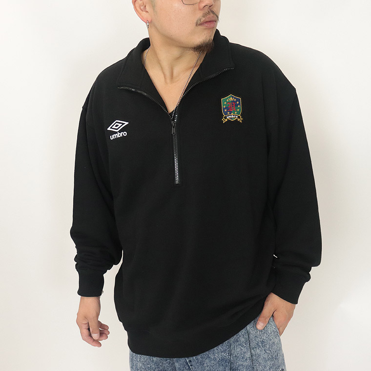 UMBRO】胸刺繍ハーフZIPスウェット | すべての商品 | lax outfitters