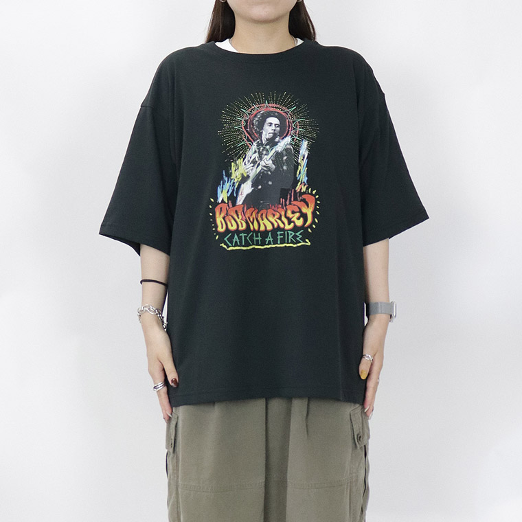 BOB MARLEY CATCH A FIRE Tee