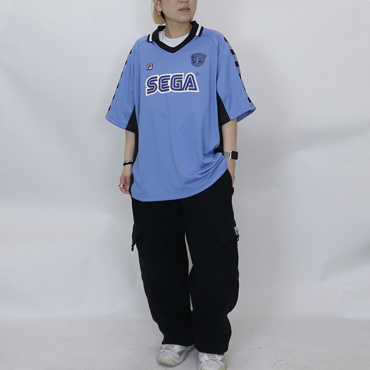 SALE【FILA×SEGA】半袖サッカーTシャツ