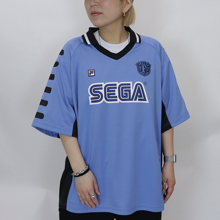 SALE【FILA×SEGA】半袖サッカーTシャツ