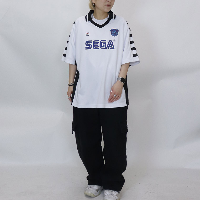 SALE【FILA×SEGA】半袖サッカーTシャツ