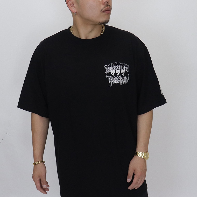 SALE【BAKUCHI】スロット半袖Tシャツ