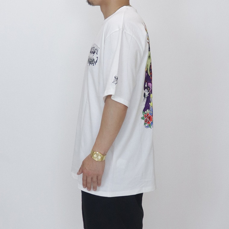 SALE【BAKUCHI】スロット半袖Tシャツ