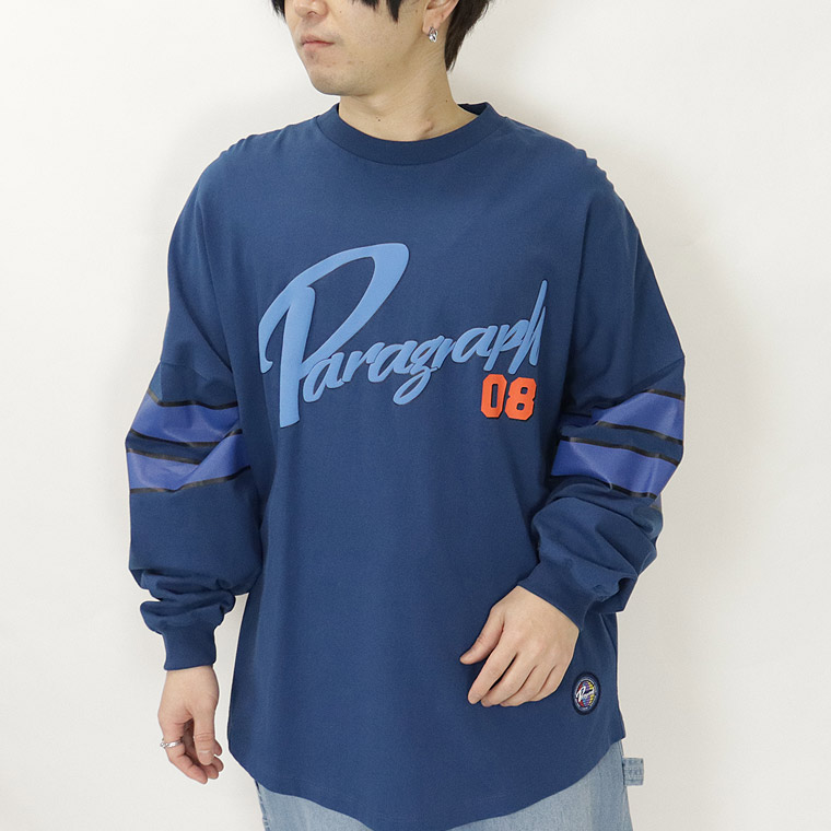 【PARAGRAPH】16 フロントロゴ長袖Tシャツ