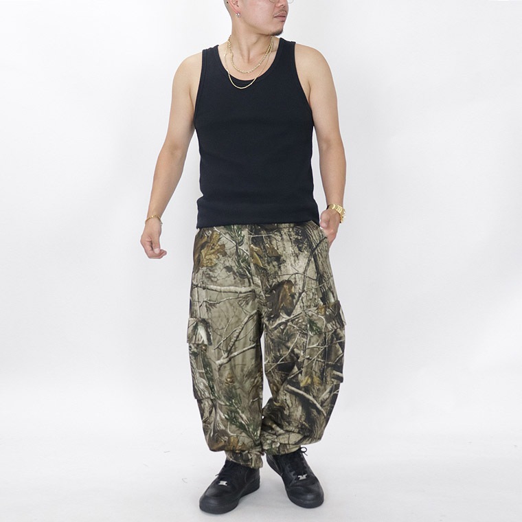 PRINT CARGO PANTS