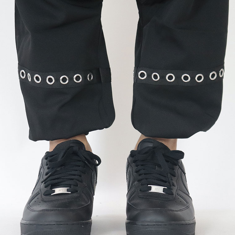 【PSYCHO NATION】ストラップ付きサルエルパンツ