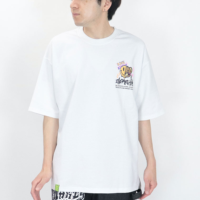 2ND ARCHIVE】スマイルベアーバックプリント半袖Tシャツ | アイテム